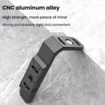 For Insta360 X4 / X3 HEPAIL AC56 Vertical Horizontal Magnetic Metal Bracket - Image 3