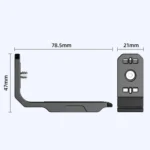 For Insta360 X4 / X3 HEPAIL AC56 Vertical Horizontal Magnetic Metal Bracket - Image 7