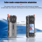 For Insta360 X4 HEPAIL Metal Heat Dissipation Magnetic Rabbit Cage - Image 4