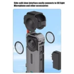 For Insta360 X4 HEPAIL Metal Heat Dissipation Magnetic Rabbit Cage - Image 8