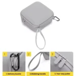 Storage Bag Portable Waterproof Storage Case Hard Case Handbag - Image 5