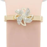 21mm Width Rotatable Smartwatch Strap Decorative Ring Metal Accessories