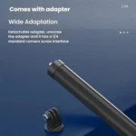 TELESIN Gen 2 2.7m Carbon Fiber Selfie Stick Sports Camera Extension Rod For GoPro HERO13 Black / Insta360 - Image 7