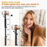 TELESIN Tri-folding Tripod For Sports Camera Mobile Phone Selfie Stand Desktop Fixed Bracket - Image 5