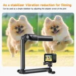 TELESIN Tri-folding Tripod For Sports Camera Mobile Phone Selfie Stand Desktop Fixed Bracket - Image 7