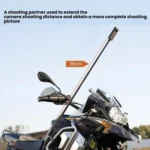 PGYTECH 96cm Aluminum Alloy Extended Sports Camera Selfie Stick - Image 7