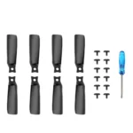 For DJI Flip BRDRC 2pairs Propellers Drone 4022F Colored Blades