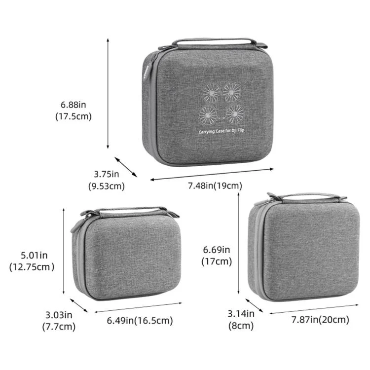 TBD06058903_B2.webp For DJI Flip BRDRC Organizer Bag Drone Portable Tote - Image 3