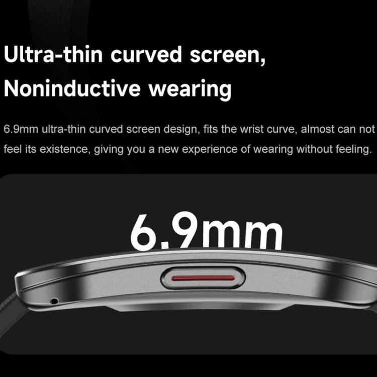 TBD06059037_B5.webp QS08 1.85 Inch Full-Screen Smart Watch with Real-Time Heart Rate/Blood Glucose/Blood Oxygen Monitor, SOS Alert, Sleep Tracking - Image 6