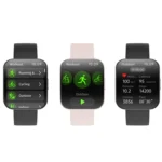 QS08 1.85 Inch Full-Screen Smart Watch with Real-Time Heart Rate/Blood Glucose/Blood Oxygen Monitor, SOS Alert, Sleep Tracking - Image 9