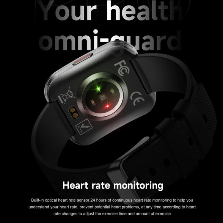 TBD06059037_B9.webp QS08 1.85 Inch Full-Screen Smart Watch with Real-Time Heart Rate/Blood Glucose/Blood Oxygen Monitor, SOS Alert, Sleep Tracking - Image 10