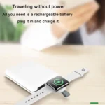 For Apple Watch 1/2/3/4/5/6/7/8/9/10/SE Portable USB Magnetic Wireless Charger - Image 4