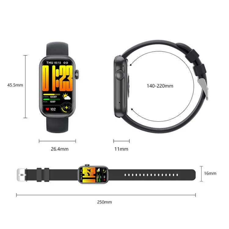 TBD06059491_B1.webp QS50 1.47inch TFT Screen Smart Wristband Support Bluetooth Calling / Oxygen Detection / Sleep Detection / Heart Rate Detection - Image 2