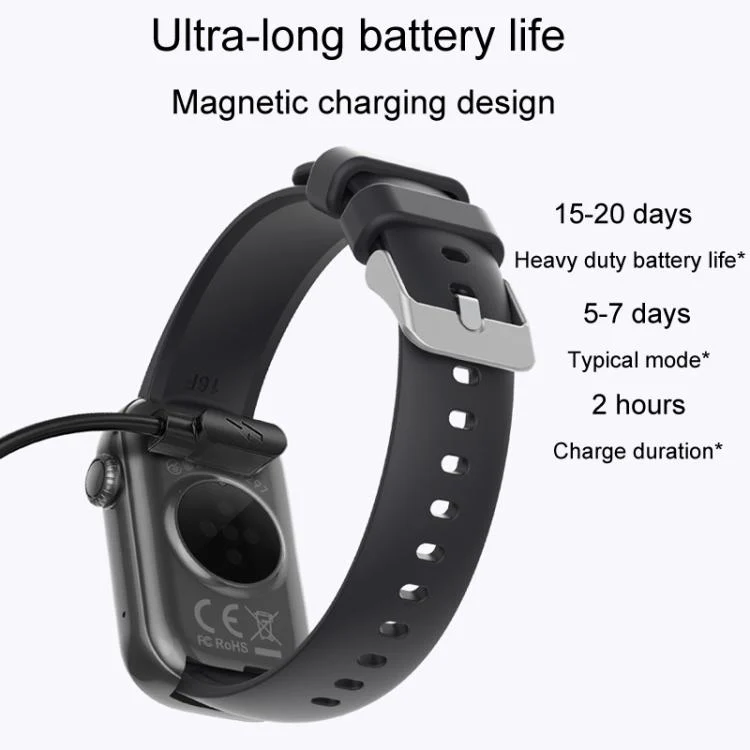 TBD06059491_B6.webp QS50 1.47inch TFT Screen Smart Wristband Support Bluetooth Calling / Oxygen Detection / Sleep Detection / Heart Rate Detection - Image 7