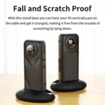 For Insta360 X5 / X4 aMagisn Silicone Base Desktop Stand Car Dashboard Holder - Image 2
