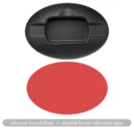 For Insta360 X5 / X4 aMagisn Silicone Base Desktop Stand Car Dashboard Holder - Image 11