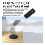 For Insta360 X5 / X4 aMagisn Silicone Base Desktop Stand Car Dashboard Holder - Image 4