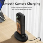 For Insta360 X5 / X4 aMagisn Silicone Base Desktop Stand Car Dashboard Holder - Image 5