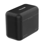 For Insta360 X4 TELESIN Battery Charger Dual Battery Storage Charging Case