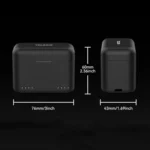 For Insta360 X4 TELESIN Battery Charger Dual Battery Storage Charging Case - Image 3