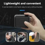 For Insta360 X4 TELESIN Battery Charger Dual Battery Storage Charging Case - Image 9