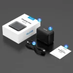 For Insta360 X4 TELESIN Battery Charger Dual Battery Storage Charging Case - Image 10