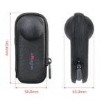 For Insta360 X5 Camera aMagisn Storage Bag Hard Shell Protective Case with Carabiner Clip - Image 11