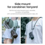 For Insta360 X5 Camera aMagisn Storage Bag Hard Shell Protective Case with Carabiner Clip - Image 7