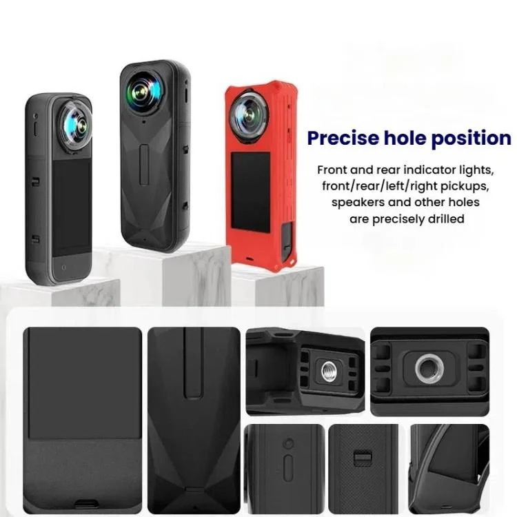 TBD06060263_B3.webp For Insta360 X5 Camera Silicone Cover Case With Lens Cap Shockproof Protective Shell - Image 4