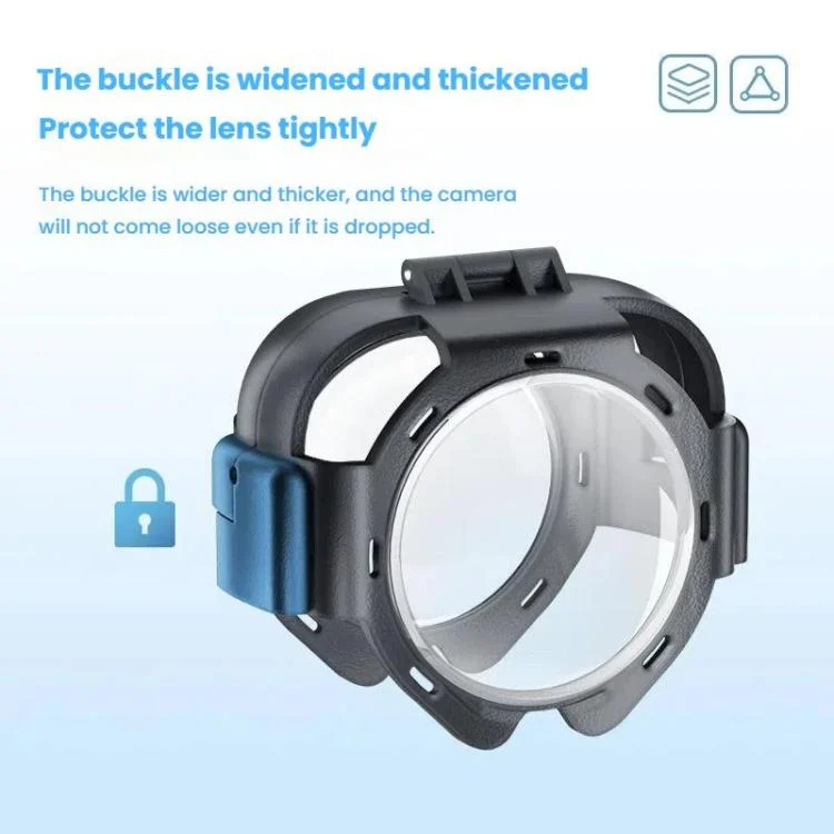 TBD06060264_4.webp For Insta360 X5 Anti-Fog Snap-On Lens Protector Durable Glass Cover - Image 5