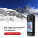 For Insta360 X5 Camera Silicone Case Body Cover Anti-dust and Stain-resistant Protective Shell - Image 4