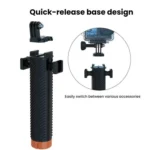 Buoyant Anti-Sink Dive Handle With Dual Cold Shoe Mounts for Action Cameras - Image 6