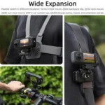 For Insta360 X5 / X4 Sunnylife X4-ZJ826 L-shape Conversion Bracket Magnetic Adaptor Expansion Accessory - Image 9