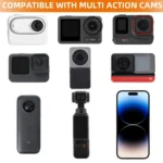 Sunnylife DZ762 Sports Camera Magnetic Dock Expansion Adapter Bracket - Image 11