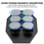Sunnylife DZ762 Sports Camera Magnetic Dock Expansion Adapter Bracket - Image 6