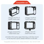 aMagisn Xplorer Grip Kit Street Vlogging Handle For Insta360, DJI Action, and GoPro Hero Series Action Cameras - Image 7
