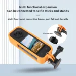 For Insta360 X5 360 Camera CQT Expandable Protective Cage Shockproof Case - Image 3
