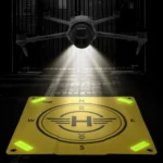 CQT 55cm Universal Reflective Drone Landing Pad Dual-Sided Waterproof Foldable Mat with Ground Pegs - Image 2