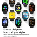 Blood Oxygen / Sleep / Heart Rate Health Monitoring Smart Watch Square Sports Double Strap Watch - Image 4