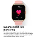 Blood Oxygen / Sleep / Heart Rate Health Monitoring Smart Watch Square Sports Double Strap Watch - Image 6