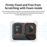 For Insta360 Ace Pro 2 / Ace Pro Camera AMagisn Quick Release Metal Cage Horizontal & Vertical Shooting Protective Frame - Image 7