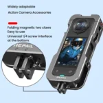 For Insta360 X5 HEPAIL AC-81 Metal Rabbit Cage Extended Protective Frame - Image 6