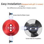 For DJI Avata 2 Sunnylife AT2-MD787 Motor Anti-dust Cover Aluminum Alloy Motor Protection Cover - Image 8