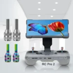 For DJI Mavic 4 Pro / RC Pro 2 Remote Controller Joystick Stainless Steel Thumb Rocker - Image 2