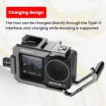 For DJL Action 4 / 3 HEPAIL C-AC4 Metal Rabbit Cage Anti-fall Heat Dissipation Protection Frame - Image 5