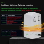 For DJI Flip YX 2-way Vertical Battery Charger Bidirectional Battery Management System - Image 3