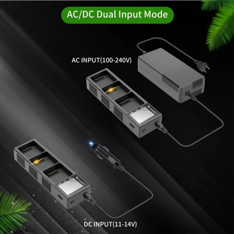 TBD06060824_B1.webp For DJI Mavic 3 YX Battery Charger Discharger Hub 3-in-1 Smart Charging Station With Color Screen - Image 2