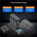 For DJI Mavic 3 YX Battery Charger Discharger Hub 3-in-1 Smart Charging Station With Color Screen - Image 3