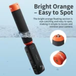 aMagisn Universal Floating Hand Grip for Action Cameras with Triple Claw & 1/4-inch Screw Mount - Image 7