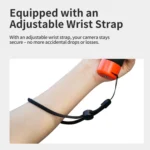 aMagisn Universal Floating Hand Grip for Action Cameras with Triple Claw & 1/4-inch Screw Mount - Image 9